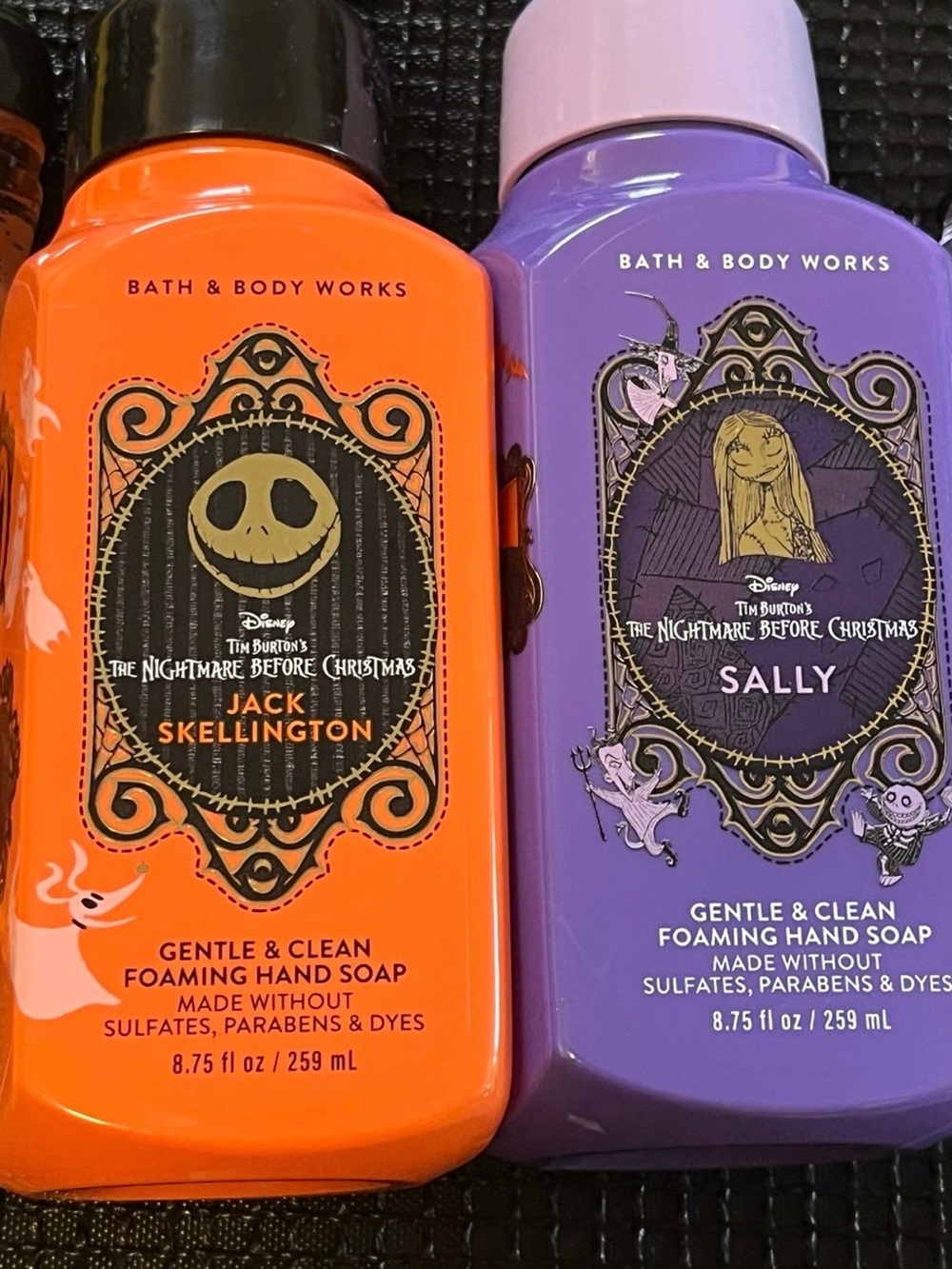 Bath & Body Works Jack Skellington Gentle & Clean Foaming Hand Soap - Orange